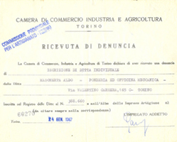 Costituzione Ditta Individuale